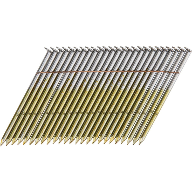 Image of Pro-Fit 3 In. x .131 In. 28 Degree Wire Strip Smooth Shank Round Head Brite Collated Stick Nails (2000 Ct.)