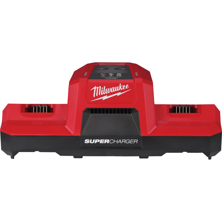 Image of Milwaukee M18 Dual Bay Simultaneous Super Battery Charger