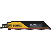 Image of DEWALT Elite Series 6 In. 8 TPI Carbide Metal Reciprocating Saw Blade (3-Pack)