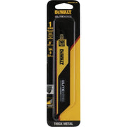Image of DEWALT Elite Series 6 In. 8 TPI Carbide Metal Reciprocating Saw Blade (3-Pack)