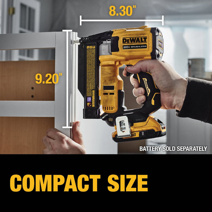 Image of DEWALT ATOMIC 20V MAX 23-Gauge Brushless Cordless Pin Nailer (Tool Only)