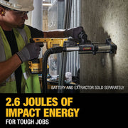 Image of DEWALT 20V MAX XR Brushless 1 In. SDS-Plus D-Handle Cordless Rotary Hammer (Tool Only)