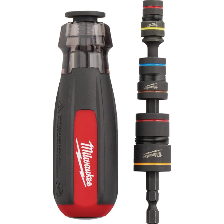 Image of Milwaukee Multi-Nut Driver with SHOCKWAVE Impact Duty Magnetic Nut Drivers
