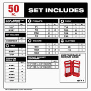 Image of Milwaukee SHOCKWAVE Impact Duty Drill & Drive Set (50-Piece)