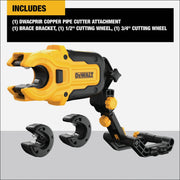 Image of DEWALT IMPACT CONNECT Copper Pipe Cutter Attachment