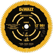 Image of DEWALT 12 In. 100-Tooth Ultra Fine Finish Circular Saw Blade
