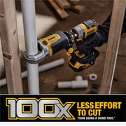 Image of DEWALT IMPACT CONNECT PVC/PEX Pipe Cutter Attachment
