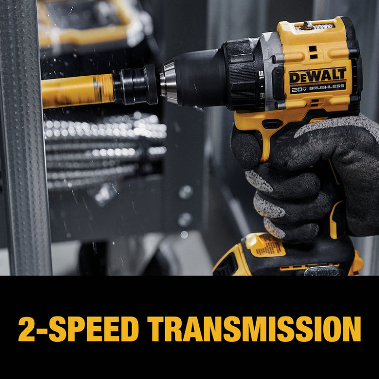 Image of DEWALT ATOMIC 20V MAX Brushless 1/2 In. Compact Cordless Drill/Driver Kit with 2.0 Ah Battery & Charger