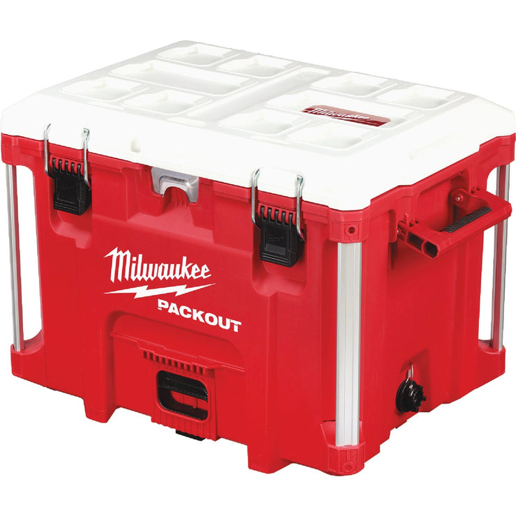 Image of Milwaukee PACKOUT 40 Qt. XL Cooler, Red