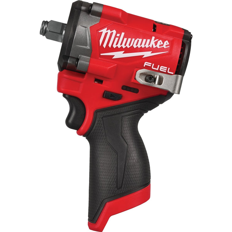 Image of Milwaukee M12 FUEL Brushless 1/2 In. Stubby Cordless Impact Wrench (Tool Only)
