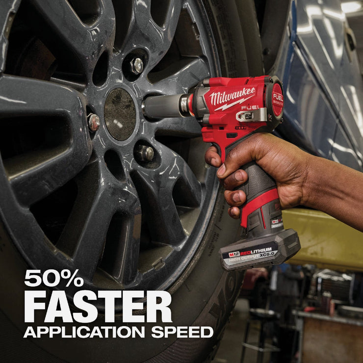 Image of Milwaukee M12 FUEL Brushless 1/2 In. Stubby Cordless Impact Wrench (Tool Only)