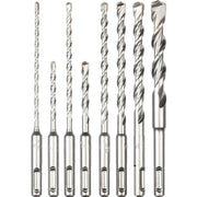 Image of Milwaukee 8-Piece SDS Plus M/2 2-Cutter Drill Bit Kit