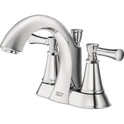 Image of American Standard Chancellor 2-Handle Lever 4 In. Centerset Bathroom Faucet with Pop-Up, Chrome 
