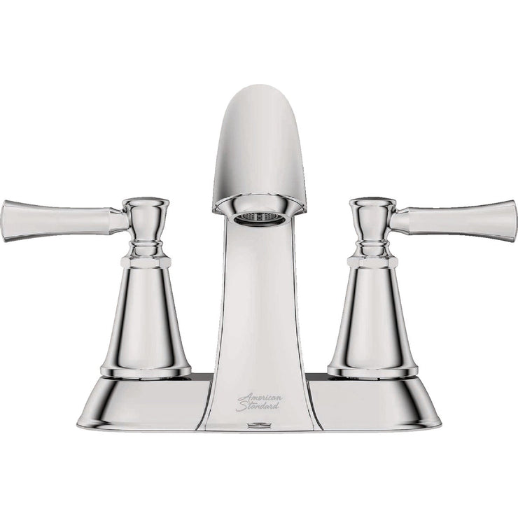 Image of American Standard Chancellor 2-Handle Lever 4 In. Centerset Bathroom Faucet with Pop-Up, Chrome 