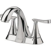 Image of American Standard Chatfield Chrome 2-Handle Lever 4 In. Centerset Bathroom Faucet with Pop-Up