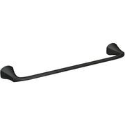 Image of Moen Lindor 18 In. Towel Bar, Matte Black