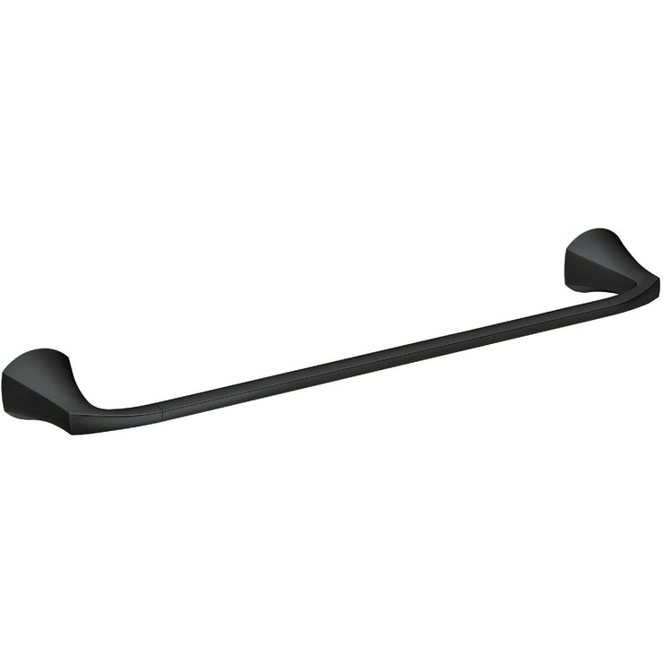 Image of Moen Lindor 18 In. Towel Bar, Matte Black