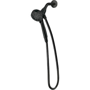 Image of Moen Engage 6-Spray 1.75 GPM Handheld Shower Head with Magnetix, Matte Black