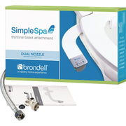 Image of Brondell SimpleSpa Thinline Dual Nozzle Bidet Attachment