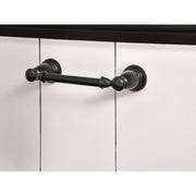 Image of Moen Banbury Pivoting Wall Mount Paper Holder, Matte Black