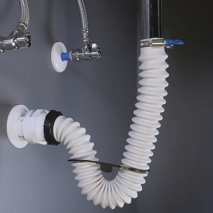 Image of Simple Drain Self-Plunging Sink Drain Universal Trap Repair Kit