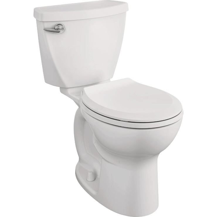 Image of American Standard Cadet 3 White Chair Height Round Bowl 10 In. Rough-In 1.28 GPF Toilet