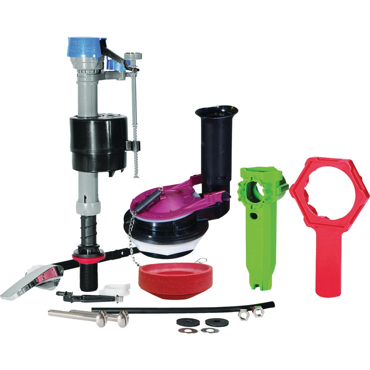 Image of Fluidmaster PerforMax Toilet Fill Valve & 3 In. Everything Toilet Repair Kit