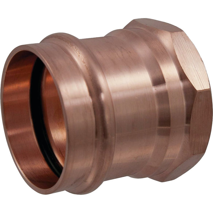 Image of NIBCO 1/2 In. Press x 3/4 In. Female Copper Adapter
