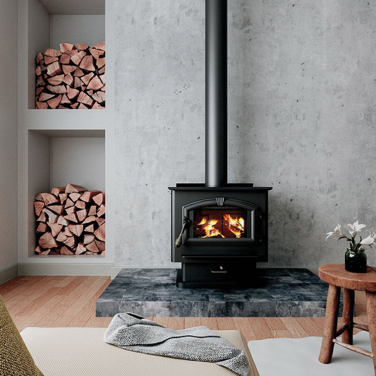 Image of US Stove Ashley Hearth Products 2,000 Sq. Ft. Wood Stove