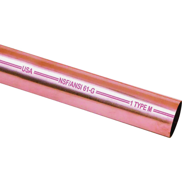 Image of Mueller Streamline ID 1/2 In. x 5 Ft. Type M Copper Pipe