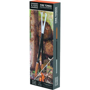 Image of KABIN Aluminum 38 In. Black Fireplace Tongs