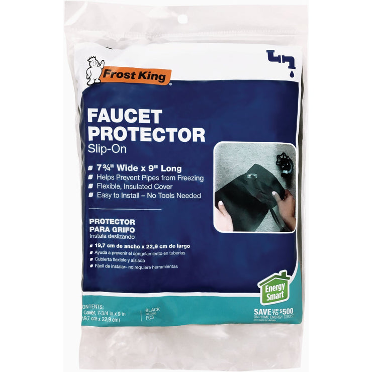 Image of Frost King Padded Sock Faucet Cover Freeze Protection