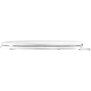 Image of Mayfair by Bemis Round White Plastic Toilet Seat
