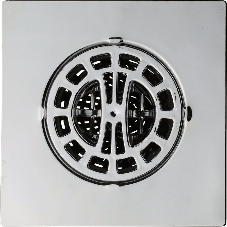 Image of Danco Chrome Square Hair Catcher For Shower Drain