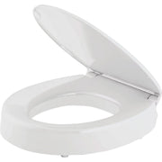 Image of Kohler Hyten Quiet-Close Elevated Round Toilet Seat, White