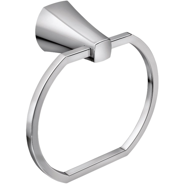 Image of Moen Lindor Towel Ring, Chrome