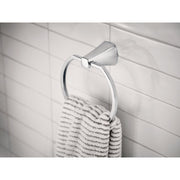Image of Moen Lindor Towel Ring, Chrome