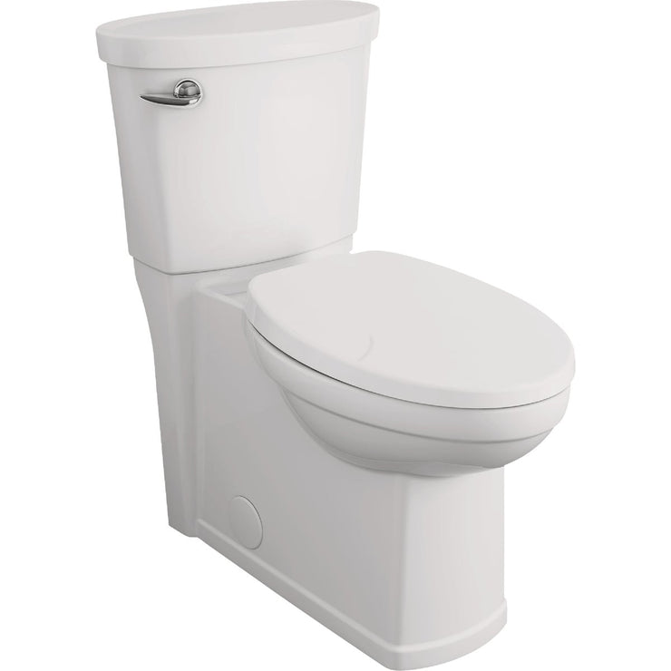 Image of American Standard Cadet 3 Decor White Chair Height Elongated Bowl 1.28 GPF Toilet