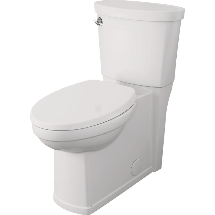 Image of American Standard Cadet 3 Decor White Chair Height Elongated Bowl 1.28 GPF Toilet