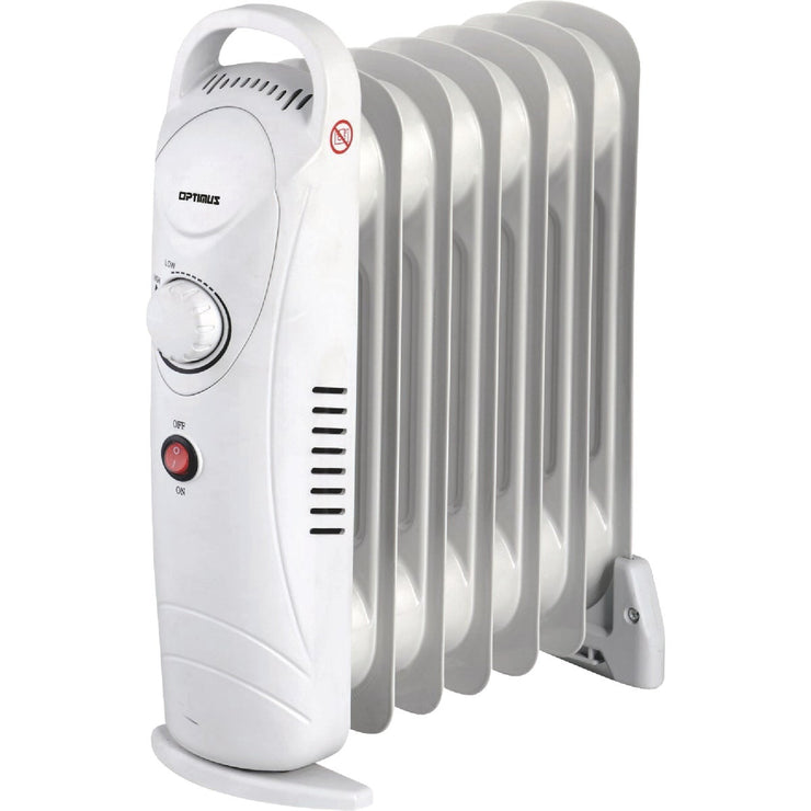 Image of Optimus 700W 120V Mini Oil Filled Radiator Heater