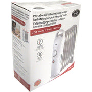 Image of Optimus 700W 120V Mini Oil Filled Radiator Heater