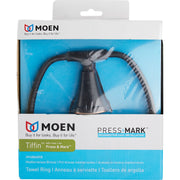 Image of Moen Tiffin Towel Ring, Mediterranean Bronze