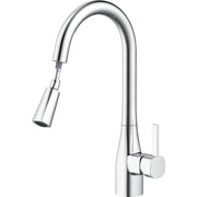 Image of Home Impressions 1-Handle Pull-Down Kitchen Faucet, Chrome
