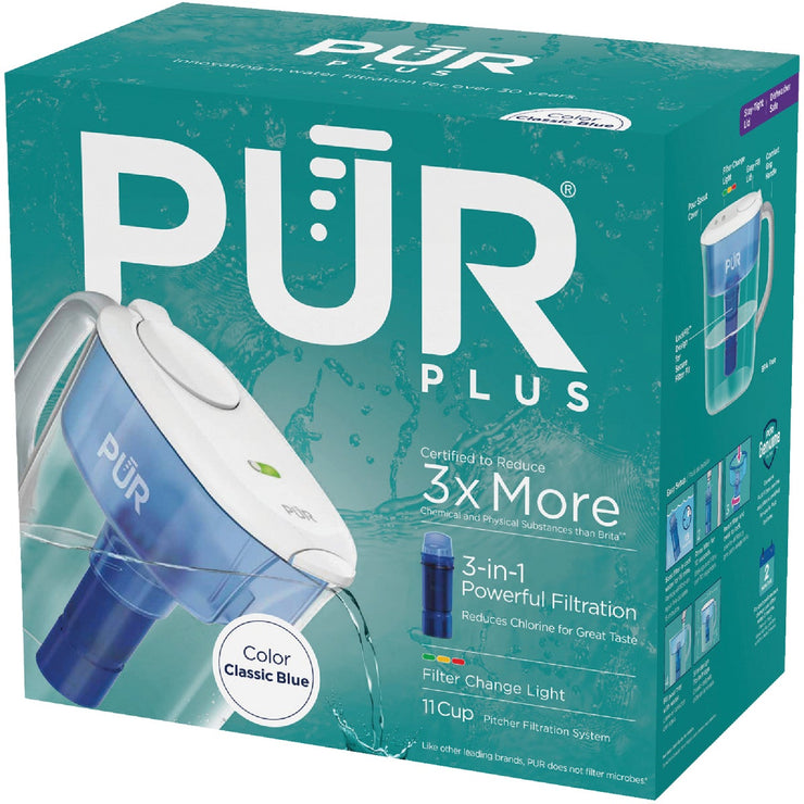 Image of PUR PLUS 11 Cup Water Filter Pitcher, White