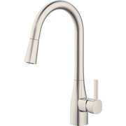Image of Home Impressions 1-Handle Pull-Down Kitchen Faucet, Brushed Nickel