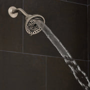 Image of Oxygenics PowerMax 9-Spray 1.8 GPM Fixed Shower Head, Brushed Nickel