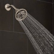 Image of Oxygenics PowerMax 9-Spray 1.8 GPM Fixed Shower Head, Brushed Nickel