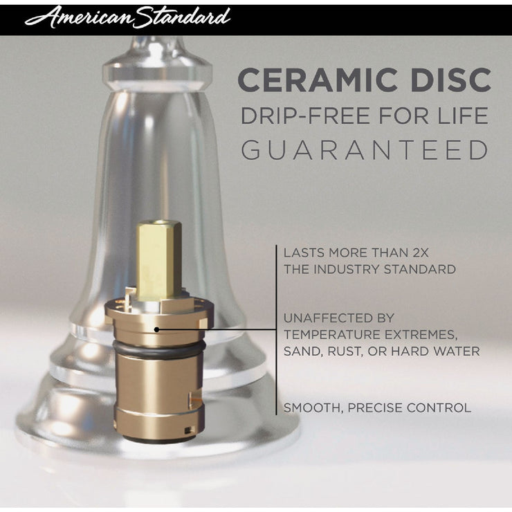 Image of American Standard Maven 1-Handle Lever Pull-Down Kitchen Faucet with Soap Dispenser, Stainless Steel