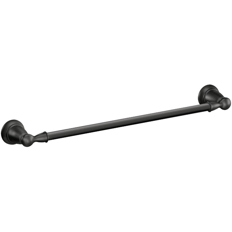 Image of Moen Banbury 18 In. Towel Bar, Matte Black