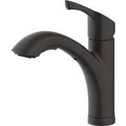 Image of Home Impressions 1-Handle Pull-Out Kitchen Faucet, Matte Black Finish